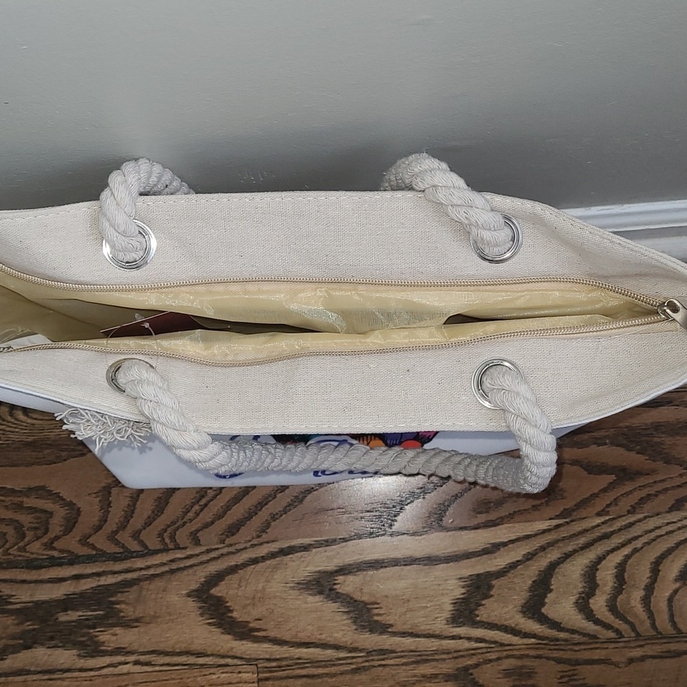 Large Sun Beach tote bag NWT - Picture 2 of 8